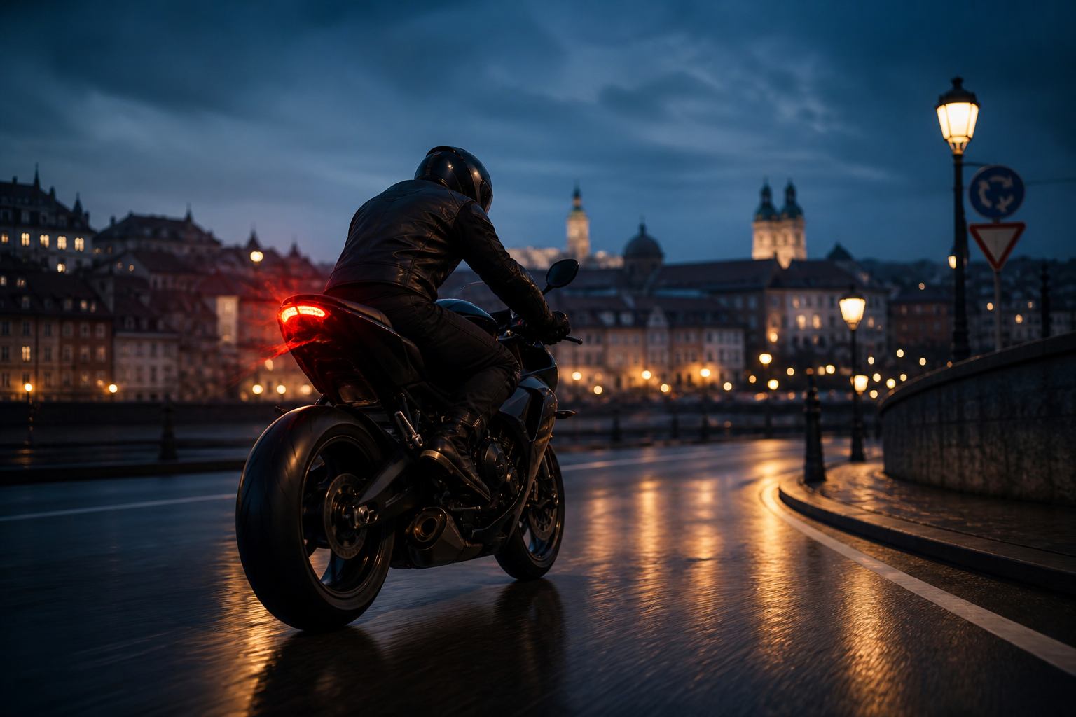 Moto suivie en conditions réelles